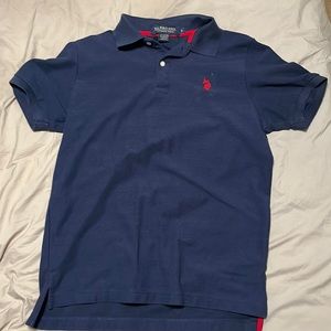 Navy Blue and Red US Polo Assassin